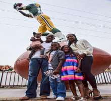 He is honored with a street after his name. The street is known as Dousman Street and Donald Driver Way. A statue of him is also located in the corner